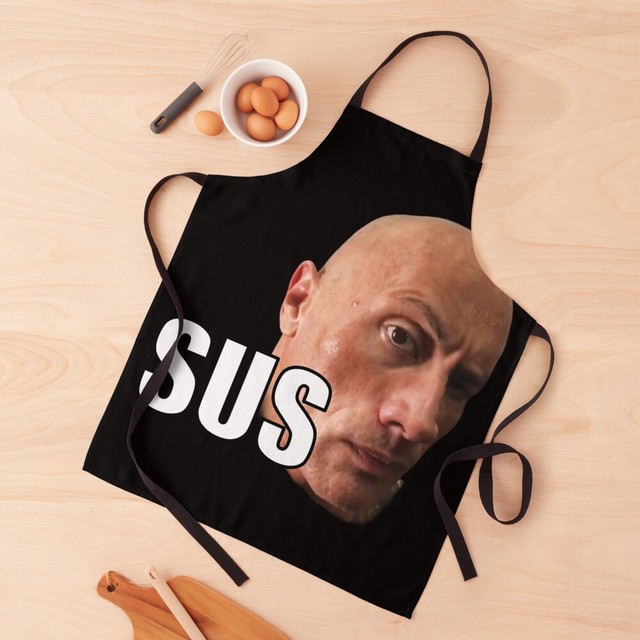 The Rock Meme Apron Home Cleaning Kitchen Apron For Man Kitchen Things And  For Home - AliExpress